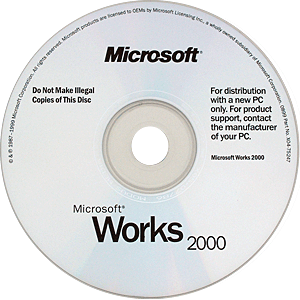Microsoft Works 2000 For Windows Brand New 