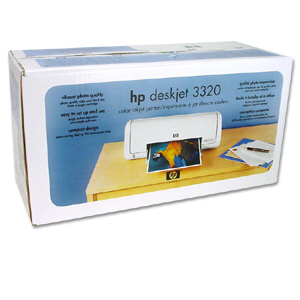 chokerende Forblive Ruin HP Deskjet 3320 Colour Inkjet Printer USB (1200x600 dpi) Retail Box